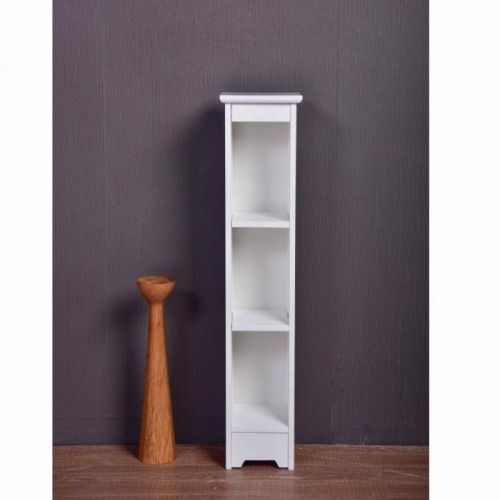 Úzký regál ATENE TYP 6 bílá Tempo Kondela