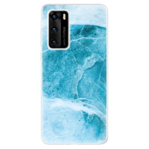 Odolné silikónové puzdro iSaprio - Blue Marble - Huawei P40