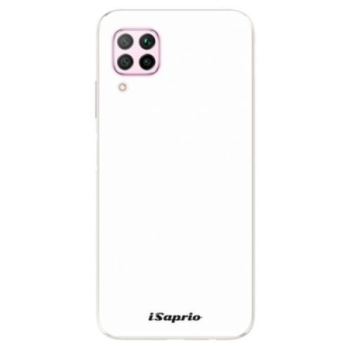Odolné silikónové puzdro iSaprio - 4Pure - bílý - Huawei P40 Lite