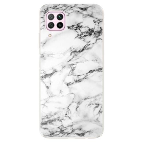 Odolné silikónové puzdro iSaprio - White Marble 01 - Huawei P40 Lite