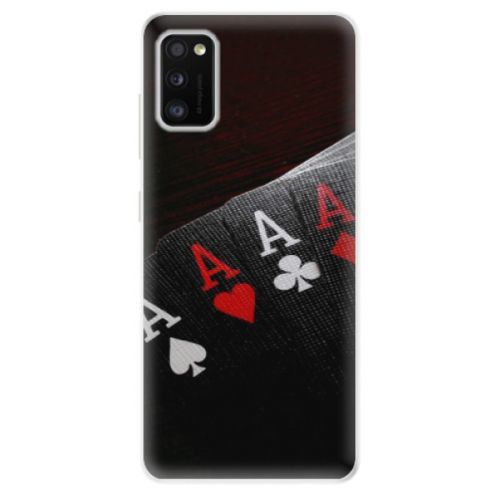 Odolné silikónové puzdro iSaprio - Poker - Samsung Galaxy A41