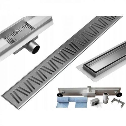 Odtokový žlab MEXEN FLAT 90 cm - vzor M22