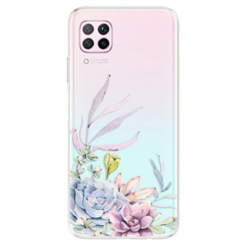 Odolné silikónové puzdro iSaprio - Succulent 01 - Huawei P40 Lite