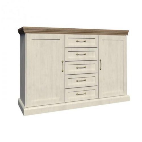 Komoda ROYAL K2D sosna skandinávská / dub divoký Tempo Kondela