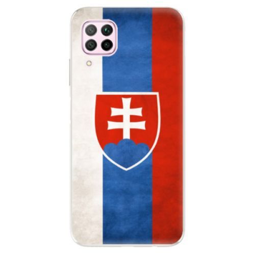 Odolné silikónové puzdro iSaprio - Slovakia Flag - Huawei P40 Lite