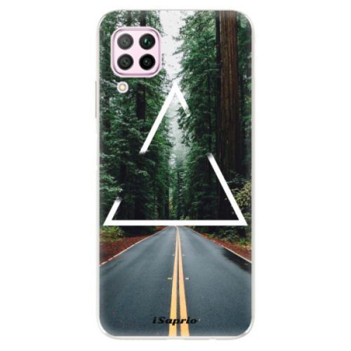 Odolné silikónové puzdro iSaprio - Triangle 01 - Huawei P40 Lite