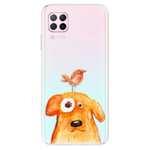 Odolné silikónové puzdro iSaprio - Dog And Bird - Huawei P40 Lite