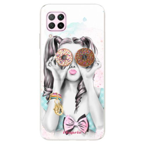 Odolné silikónové puzdro iSaprio - Donuts 10 - Huawei P40 Lite