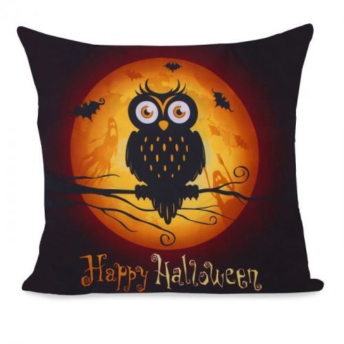 Povlak na polštář Decoking Halloween černý