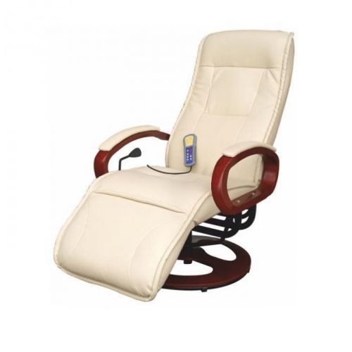 Masážní elektrické křeslo ARTUŠ béžová Tempo Kondela