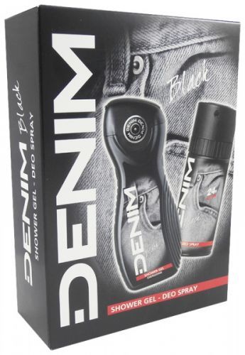 Denim Black sprchový gél 250ml + deodorant 150ml darčekový set