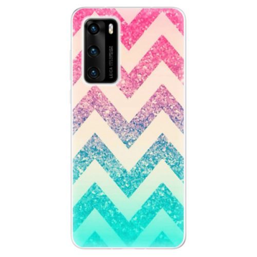 Odolné silikónové puzdro iSaprio - Zig-Zag - Huawei P40