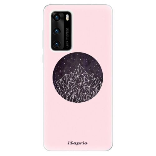 Odolné silikónové puzdro iSaprio - Digital Mountains 10 - Huawei P40