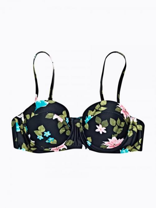 GATE Bikinový top s kvetinovou potlačou