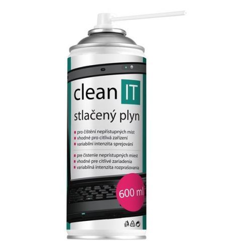 Stlačený vzduch Clean IT , 600ml (CL-104...