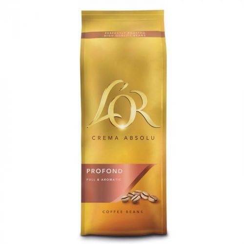 Káva zrnková L'or Crema Absolu Profond 500g...