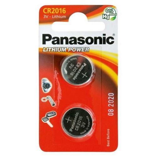 Batéria lítiová Panasonic CR2016, blistr 2ks...