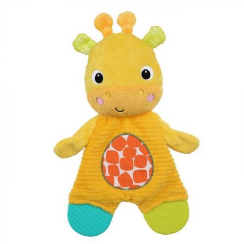 BRIGHT STARTS HRACKA - HRYZACKA SNUGGLE&TEETHE ZIRAFA 0M+