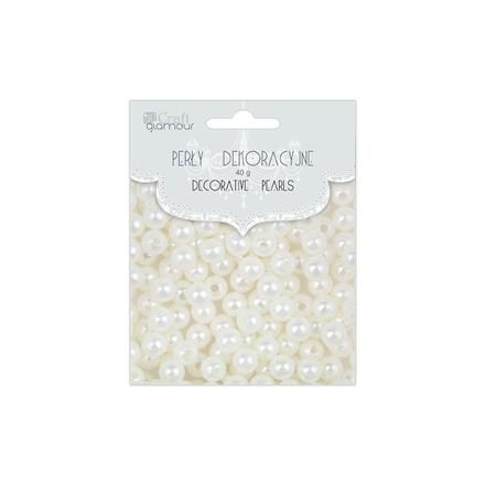 Dekoračné perličky 8 mm / 40 g