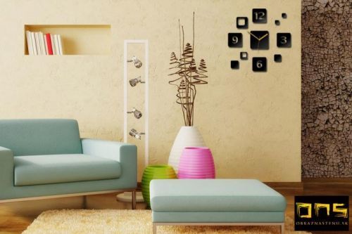 Moderné nástenné hodiny SQUARE NH012