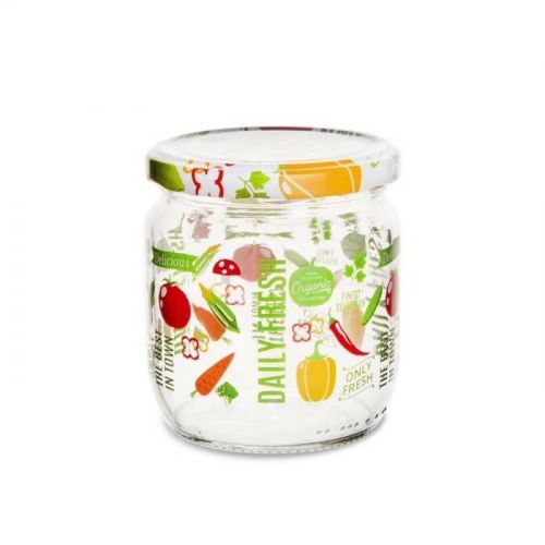 ORION Zavárací pohár s viečkom Fruit, 0,66 l