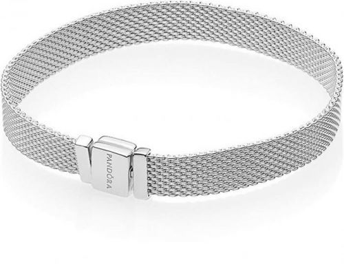 Pandora Strieborný mesh náramok Reflexions 597712 18 cm