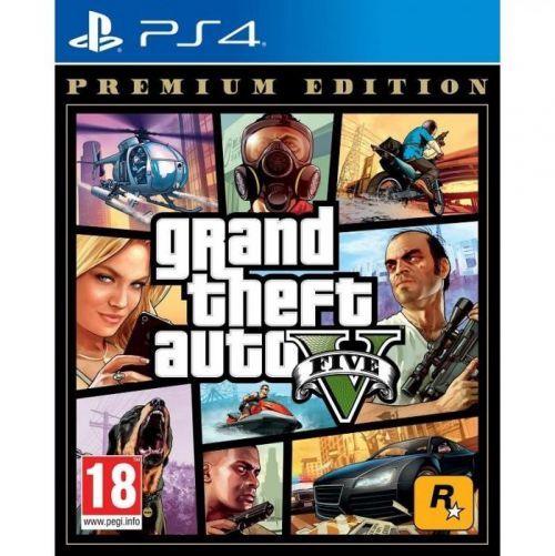 Hra RockStar PlayStation 4 Grand Theft Auto V - Premium Edition... Hra PS4 PS4 Pro