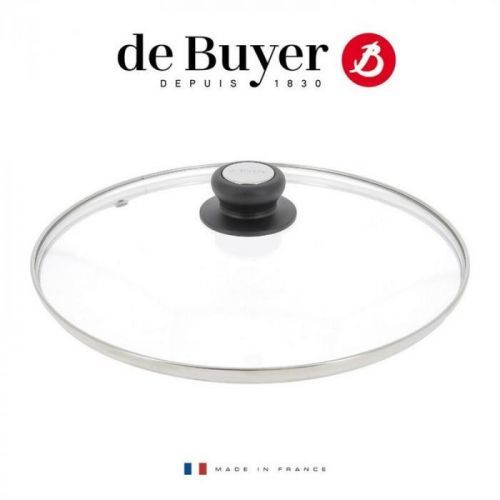 Pokrievka de Buyer 4112.24... Skleněná poklice, průměr 24 cm.