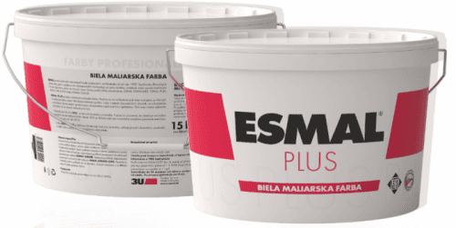 ESMAL Esmal Plus - biela interiérová farba - biela matná - 25 kg
