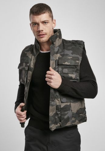 Urban Classics Ranger Weste dark camo - S