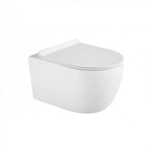 Závěsná WC mísa MEXEN CARMEN 4 + prkénko SLIME