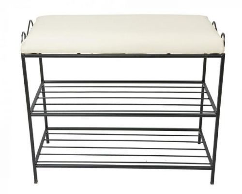 Skrinka na topánky Esy čierna