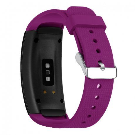 Samsung Gear Fit 2 Silicone Land remienok, Dark Purple