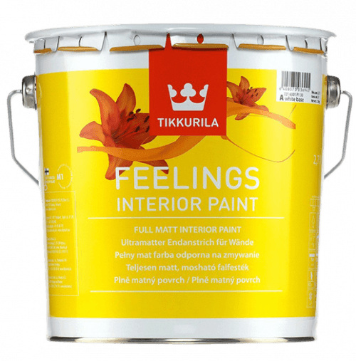 Tikkurila Feelings Interior Paint - plne matná umývateľná farba - TVT Y487 - Piazza - 9 L