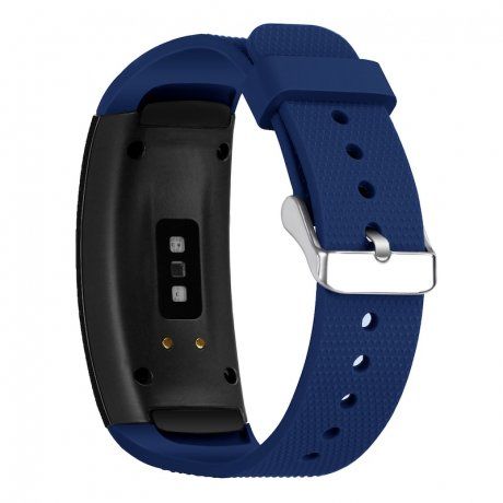 Samsung Gear Fit 2 Silicone Land remienok, Dark Blue