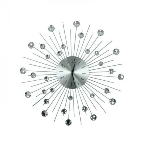 Dizajnové nástenné hodiny Cristal Moon - 50 cm