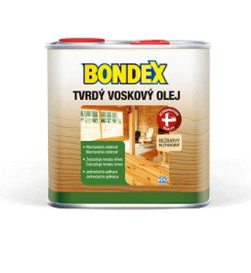 BONDEX BONDEX Voskový olej - bezfarebný - 0,75 L