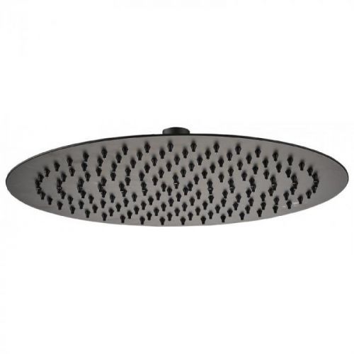 Sprchová hlavice MEXEN SLIM CIRCLE 30 cm černá