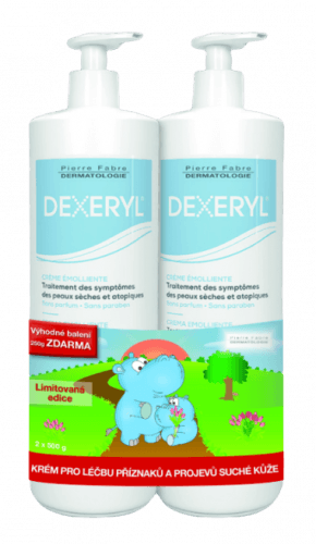 Dexeryl Ochranný krém na suchú pokožku 2x 500g DUO