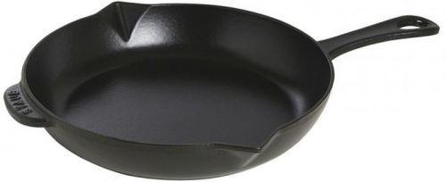 Liatinová panvica Staub, čierna, Ø 26 cm