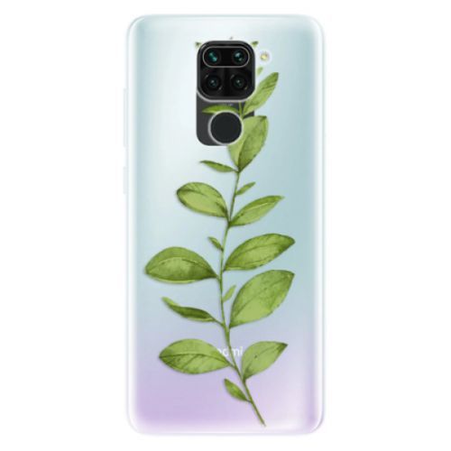 Odolné silikónové puzdro iSaprio - Green Plant 01 - Xiaomi Redmi Note 9