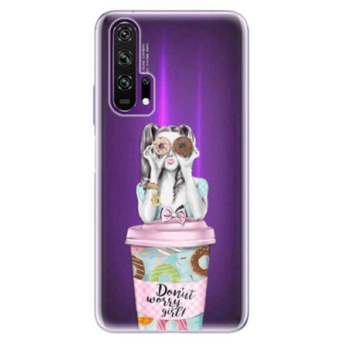 Odolné silikónové puzdro iSaprio - Donut Worry - Honor 20 Pro