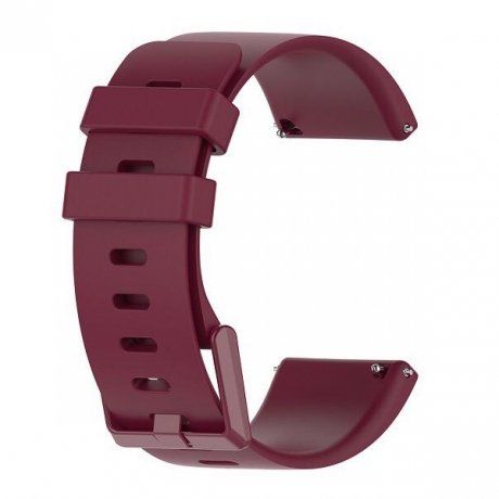 Fitbit Versa / Versa 2 Silicone remienok, Wine Red