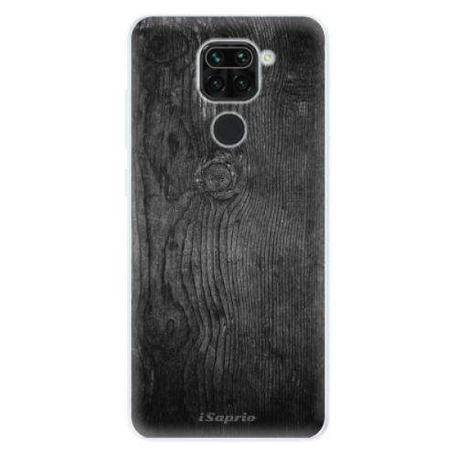 Odolné silikónové puzdro iSaprio - Black Wood 13 - Xiaomi Redmi Note 9