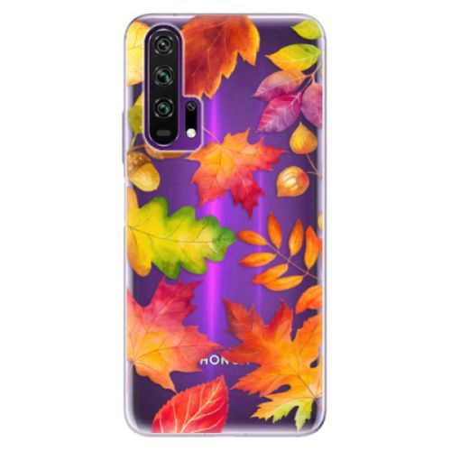 Odolné silikónové puzdro iSaprio - Autumn Leaves 01 - Honor 20 Pro