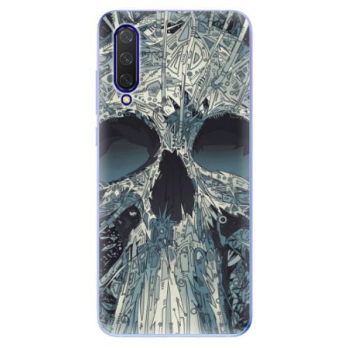 Odolné silikónové puzdro iSaprio - Abstract Skull - Xiaomi Mi 9 Lite