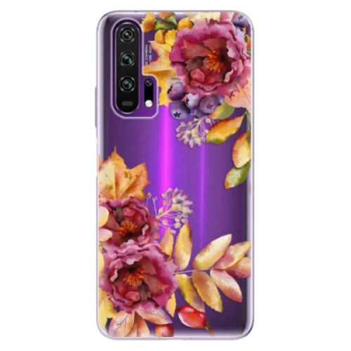 Odolné silikónové puzdro iSaprio - Fall Flowers - Honor 20 Pro