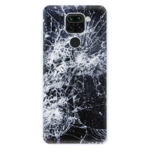 Odolné silikónové puzdro iSaprio - Cracked - Xiaomi Redmi Note 9