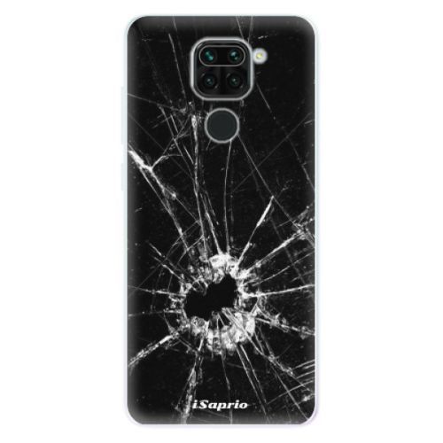 Odolné silikónové puzdro iSaprio - Broken Glass 10 - Xiaomi Redmi Note 9