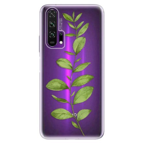 Odolné silikónové puzdro iSaprio - Green Plant 01 - Honor 20 Pro